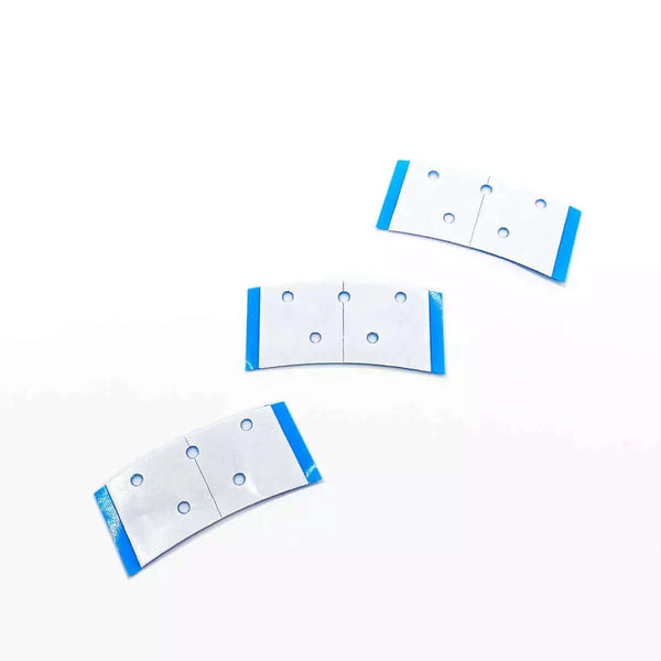Blue Hole Punch Tape Strips